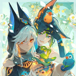 This is a pixiv picture whose title is 「G R O W」.
