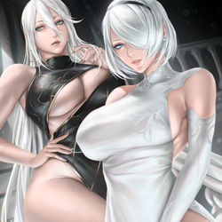 This is a pixiv picture whose title is A2 2b.