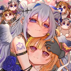 This is a pixiv picture whose title is 所有欲つよつよ堕天使.