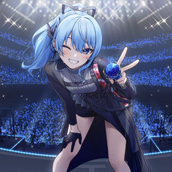 This is a pixiv picture whose title is Shout in Crisis　ぎらぎらほしまち.