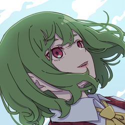 This is a pixiv picture whose title is 幽香.
