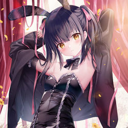 This is a pixiv picture whose title is 「べ、べつに… 君のためにわけじゃないから！」.