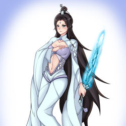 This is a pixiv picture whose title is 乐洺天人设.
