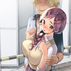 This is a pixiv picture whose title is 【仕事絵】.
