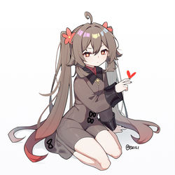 This is a pixiv picture whose title is 胡桃桃桃桃❤❤.
