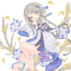 This is a pixiv picture whose title is 帰終.
