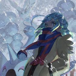 This is a pixiv picture whose title is ポケットモンスターSV　グルーシャ.