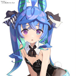 This is a pixiv picture whose title is ターボ師匠のバニー服.