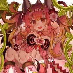 This is a pixiv picture whose title is ランカの蟲惑魔.