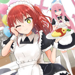 This is a pixiv picture whose title is ふぁ☆ぴゅあ とろける魔法のオムライスです！❤.