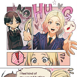 This is a pixiv picture whose title is ウェンズデーまとめ.