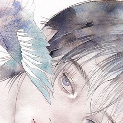 This is a pixiv picture whose title is 銀花（ぎんか）.