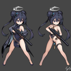 This is a pixiv picture whose title is キサキ DD.ver.