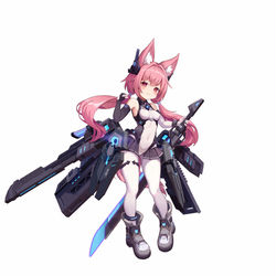 This is a pixiv picture whose title is MechaSuit.