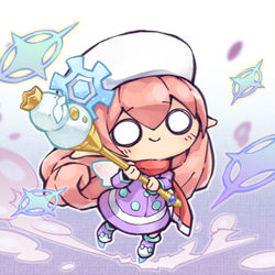 This is a pixiv picture whose title is 大精霊フラウ.