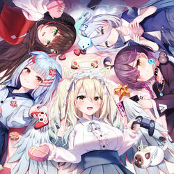 This is a pixiv picture whose title is バレンタインボイス告知.