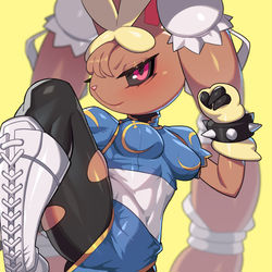 This is a pixiv picture whose title is drunkoak pokemon Fighting family.