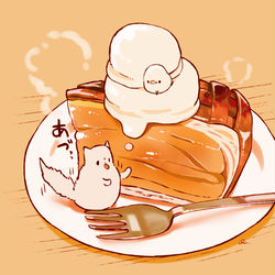 This is a pixiv picture whose title is 激熱アップルパイ.