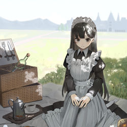This is a pixiv picture whose title is 「お好きなものからどうぞ」.