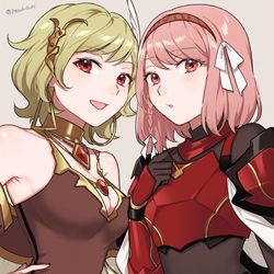 This is a pixiv picture whose title is ラピス&シトリニカ.