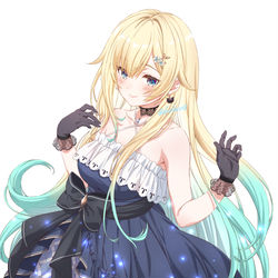 This is a pixiv picture whose title is 藍沢エマさん.