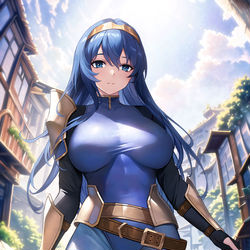 This is a pixiv picture whose title is Lucina.