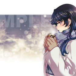 This is a pixiv picture whose title is 冬.