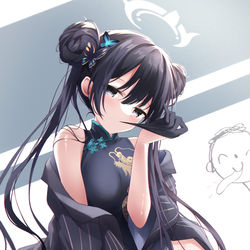 This is a pixiv picture whose title is kisaki.