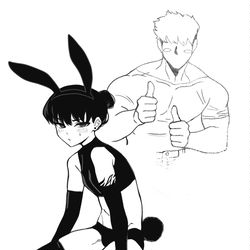 This is a pixiv picture whose title is 흑토후배.