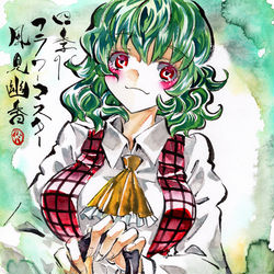 This is a pixiv picture whose title is 風見幽香.