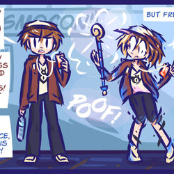 This is a pixiv picture whose title is CosmoCon 2023 (Cosplay TG!).