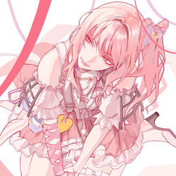 This is a pixiv picture whose title is 🎀.