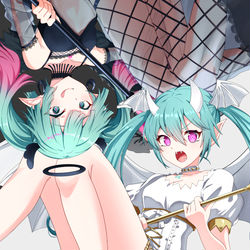 This is a pixiv picture whose title is デビルじゃないもん.