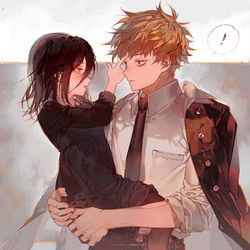 This is a pixiv picture whose title is ばん.