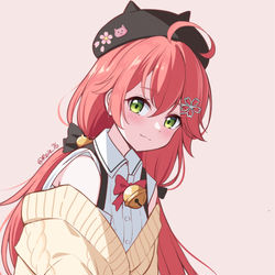 This is a pixiv picture whose title is みこ.