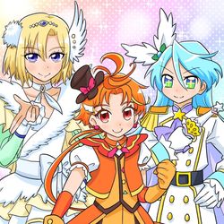 This is a pixiv picture whose title is 男の子プリキュアチーム.