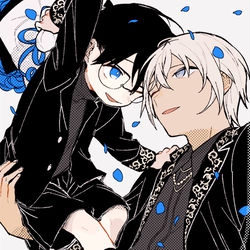 This is a pixiv picture whose title is 【腐】安コ70.