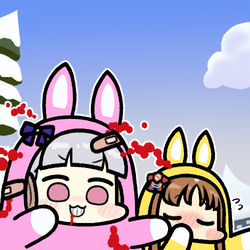 This is a pixiv picture whose title is Super Uma Girl.