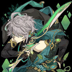 This is a pixiv picture whose title is 原神log.