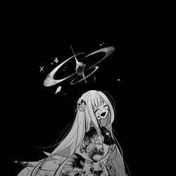This is a pixiv picture whose title is 魔女.