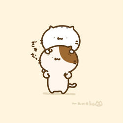 This is a pixiv picture whose title is おんぶの日.