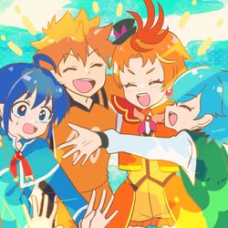 This is a pixiv picture whose title is 声優発表！.