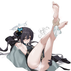 This is a pixiv picture whose title is 妃咲.