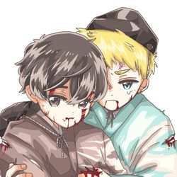 This is a pixiv picture whose title is テスト期間中の落書き.