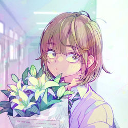 This is a pixiv picture whose title is お花💐.