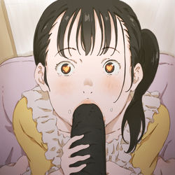 This is a pixiv picture whose title is お…おごっ…美味しい♡.