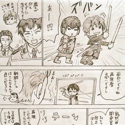 This is a pixiv picture whose title is ワートリおもろい⑱.