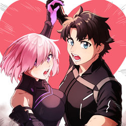 This is a pixiv picture whose title is 男主盾まとめ　その３.