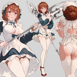 This is a pixiv picture whose title is Arachne, The Tailor.