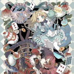 This is a pixiv picture whose title is おとぎ話の少女たち.
